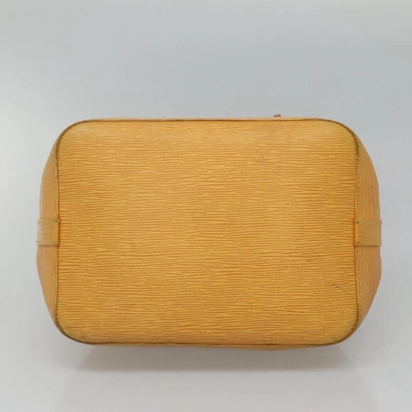LOUIS VUITTON Epi Petit Noe Shoulder Bag Yellow M44109 LV Auth EC352 - Picture 6 of 15
